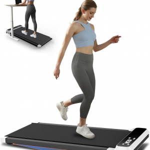 2-in-1 Incline Walking Pad with Remote, LED Display & 2.5HP Power